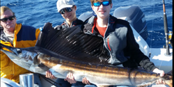 Caught this sailfish at West Palm Beach Florida